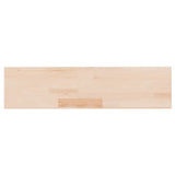 Shelf Board 80x20x4 cm Untreated Solid Wood Oak 342950