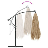 Garden Parasol with Steel Pole Brown 269x269x235 cm 4005078