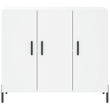 Sideboard White 90x34x80 cm Engineered Wood 828116