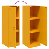 Sideboard Mustard Yellow 34.5x39x107 cm Steel 841706