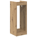 Plant Stand 2 pcs Artisan Oak 30 x 30 x 80 cm Engineered Wood 899593