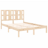 Bed Frame without Mattress 140x200 cm Solid Wood Pine 3105600