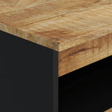 Sideboard with 2 Doors 60x33x75 cm Solid Wood Mango 352913
