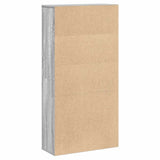 Bookcase Grey Sonoma 60x24x120 cm Engineered Wood 860423