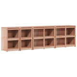 Outdoor Kitchen Cabinet MEPPEL 4 pcs Natural Douglas 3443808