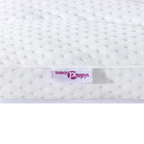 Mattress Topper White 100 x 200 x 3.5 cm Knit Fabric 4106405