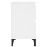 Sink Cabinet White 80x33x60 cm Engineered Wood 821276
