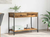 Console Table Old Wood 75 x 34.5 x 75 cm Engineered Wood 882248