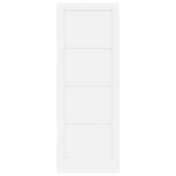 Interior Door ORKDAL White 78 x 211 cm Plywood 4102662