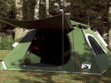 Camping Tent Dome 4-Person Green Quick Release 4004143