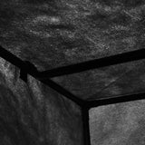 Wardrobes 2 pcs Black 75x50x160 cm 282441