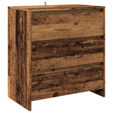 3 Piece Sideboard Old Wood Engineered Wood 3329179