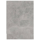 TV Cabinet Concrete Grey 146.5x35x50 cm Engineered Wood 809813