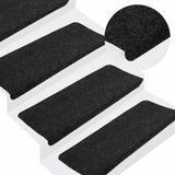 Stair Mats Self-adhesive 30 pcs Anthracite 65x24.5x3.5 cm 3365903