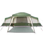 ZNTS Family Tent with Porch Dome 9-Person Green Waterproof 4009584