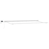 Retractable Awning Beige 600 x 350 cm Fabric and Steel 3331750