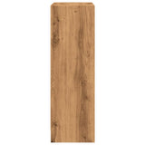 Bookcase Artisian Oak 60x24x76 cm Engineered Wood 855905