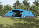 Family Tent with Roof Blue and Grey 721 x 335 x 212 cm 4100671