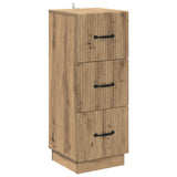 Drawer Cabinet Artisan Oak 33 x 34.5 x 87 cm Engineered Wood 895314