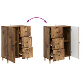 Sideboard Old Wood 66 x 34.5 x 90 cm Engineered Wood 894173