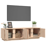 TV Cabinet 140x40x40 cm Solid Wood Pine 814459