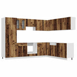 14 Piece Kitchen Cabinet Set "Kalmar" Old Wood Engineered Wood 3314979