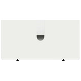 Bathroom Sink Cabinet EDE High Gloss White 82 x 41x 59 cm 895919