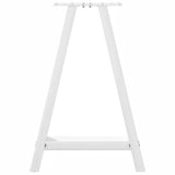 Dining Table Legs A-Shaped 2 pcs White 60x cm Steel 4012849