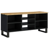 TV Cabinet 100x33x46 cm Solid Wood Mango&Engineered Wood 351966