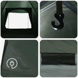 Camping Tent Army Green 335 x 275 x 180 cm Polyester and Steel 42028655