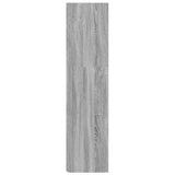 Corner Cabinet Grey Sonoma 33x33x132 cm Engineered Wood 816024