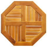 Table Top 60x60x2 cm Octagonal Solid Wood Acacia 4004260