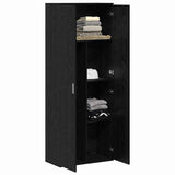 Highboard Black Oak 70 x 33.5 x 180 cm Engineered Wood 3365566