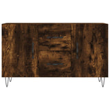 Sideboard Smoked Oak 100x36x60 cm Engineered Wood 828169