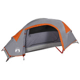 Camping Tent Dome 1-Person Orange Waterproof 94561
