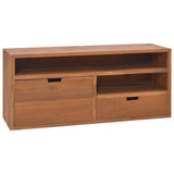 TV Cabinet 90x30x40 cm Solid Teak Wood 326118