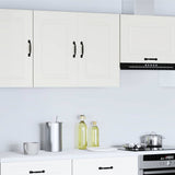 Kitchen Wall Cabinet Kalmar White Engineered Wood 853587