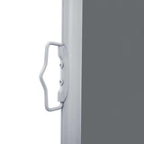 Retractable Side Awning Anthracite 120x1000 cm 48480