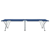 Folding Camping Bed Folding Blue 62 x 194 x 42 cm Oxford fabric 42003116