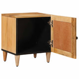 Bedside Cabinet Natural 40 x 33.5 x 46 cm Solid Mango Wood 4018256