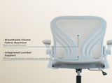 Mesh Office Chair with Foldable Backrest - Light Grey T3398P554340