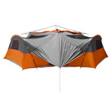 Inner Tent with Roof Grey and Orange 520 x 520 x 190 cm Taffeta 42001186
