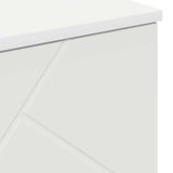 Bathroom Cabinet White 60 x 35 x 80 cm Engineered wood & Metal 883304