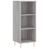 Highboard Grey Sonoma 34.5x34x180 cm Engineered Wood 3198975
