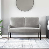 Sofas with Cushion 110cm Light Grey Plywood 42023455