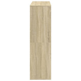 Room Divider Sonoma Oak 100x33x115 cm Engineered Wood 3309548