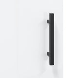 Bedside Cabinet High Gloss White 40x40x50 cm Engineered Wood 827616