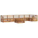 Outdoor Sofa Set 7 pcs Natural 3373594