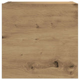 7 Piece TV Cabinet Set Wall-mounted Artisan Oak Engineered Wood 3329016