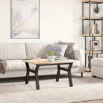 ZNTS Coffee Table Legs Y-Frame 70x60x43 cm Steel 357921